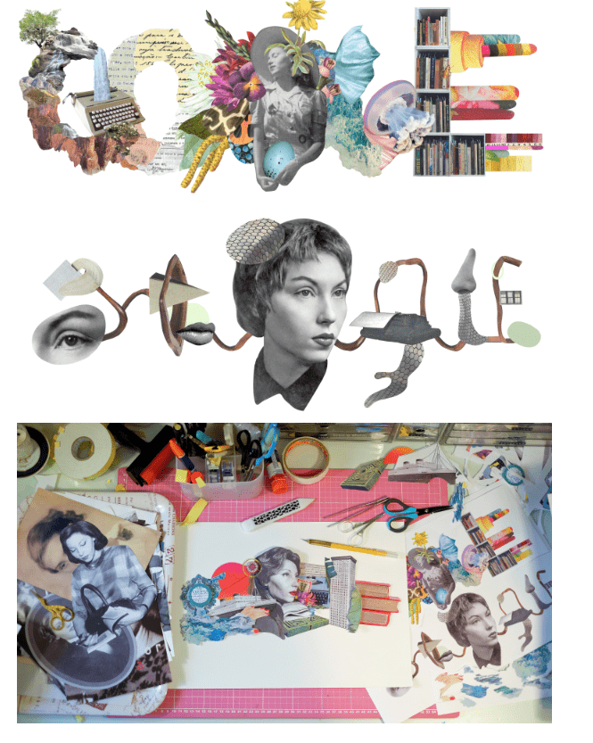 98º aniversário de Clarice Lispector (Arte: Mariana Valente)