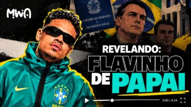 MC Cabelinho critica Flávio Bolsonaro em episódio de Revelando