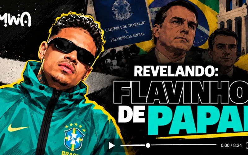 MC Cabelinho critica Flávio Bolsonaro em episódio de Revelando